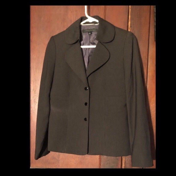 Anne Klein pin stripe blazer size 4 - Picture 1 of 3